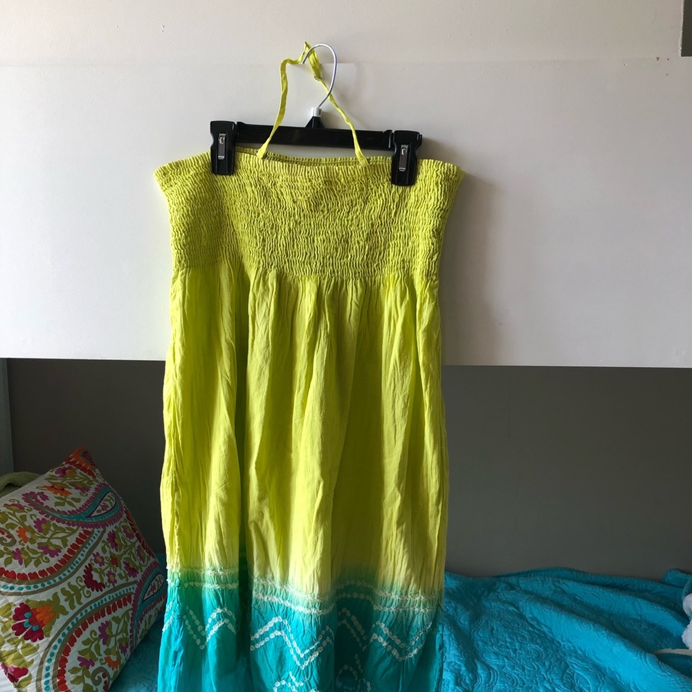 Garnet hill kids strapless sun dress - Picture 3 of 9
